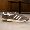 SL 72 Start Brown Adidas Shoes - First Copy
