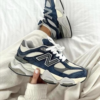 Men And Women 9060 Indigo Blue New Balance Shoes - First Copy