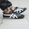 Men And Women Mexico 66 Black Onitsuka Tiger Sneakers - First Copy