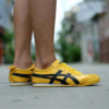 Men And Women Mexico 66 Yellow Black Onitsuka Tiger Sneakers - First Copy