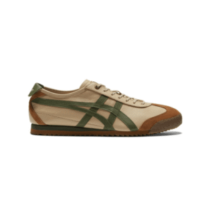 Mexico 66 SD Beige Green Onitsuka Tiger Sneakers - First Copy
