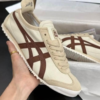 Mexico 66 Vintage Beige Brown Onitsuka Tiger Sneakers - First Copy