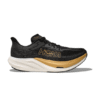 Rocket X 3 Hoka Running Black Gold Shoes - First Copy