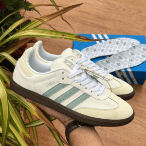 Samba Hazy Green Adidas Sneakers - First Copy