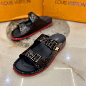 LV Croco Slides - First Copy
